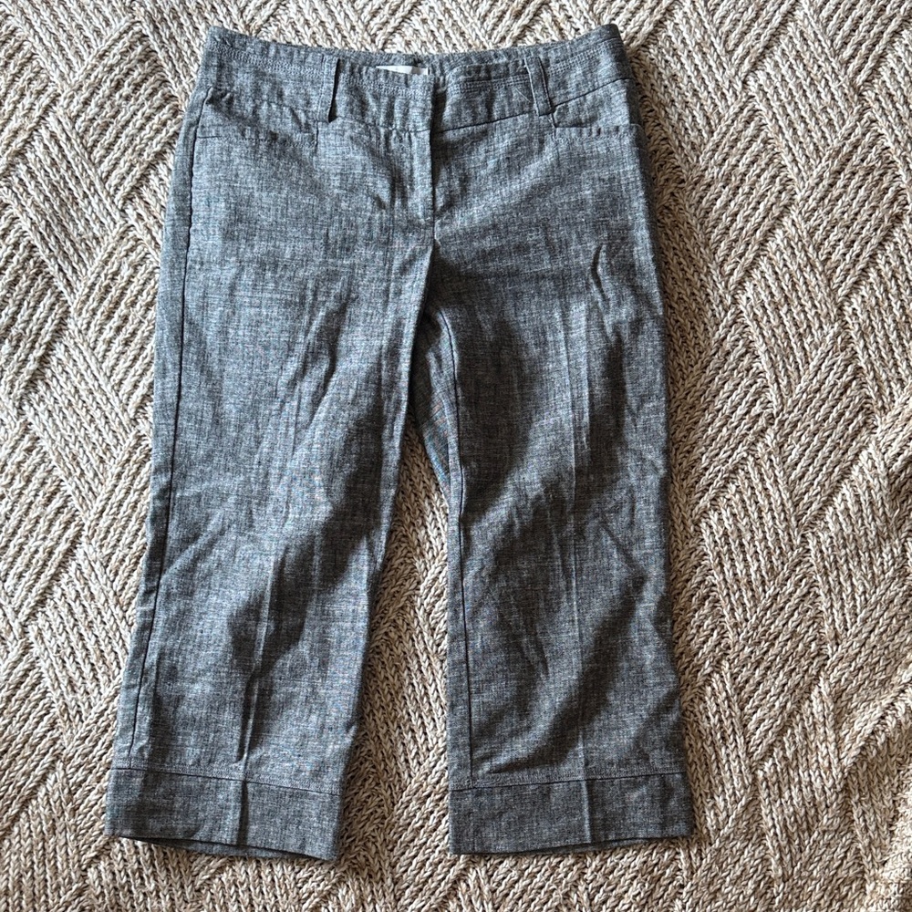 New York & Company Gray Capris